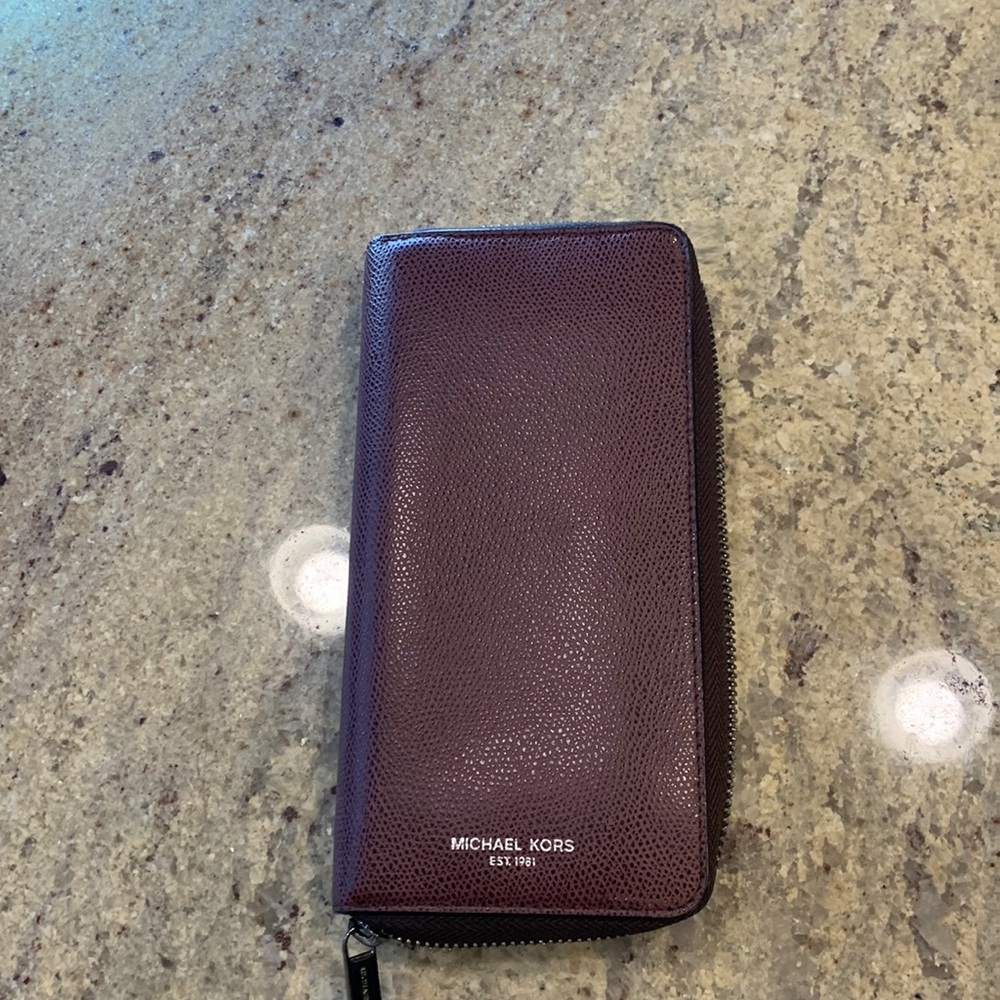 Michael Kors zip around wallet